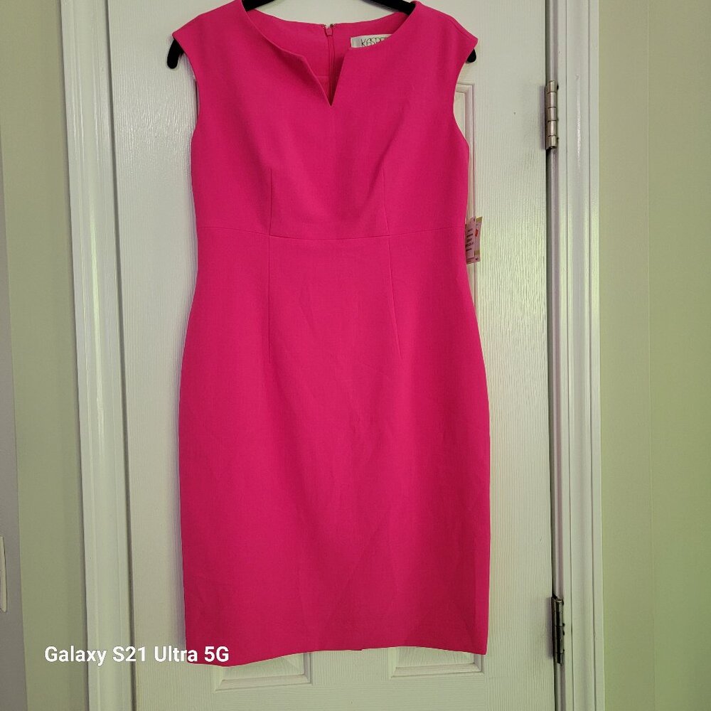 Kasper Ladies Dress. Sz 4P Lined. Pink NWT